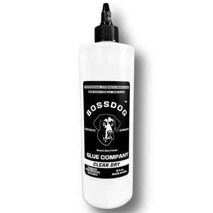 16 fl oz Clear Dry BOSSDOG Wood Glue