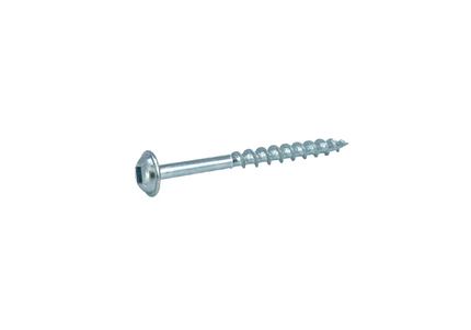 2'' Coarse Thread #8 Zinc Pocket Hole Screws - 100 Screws