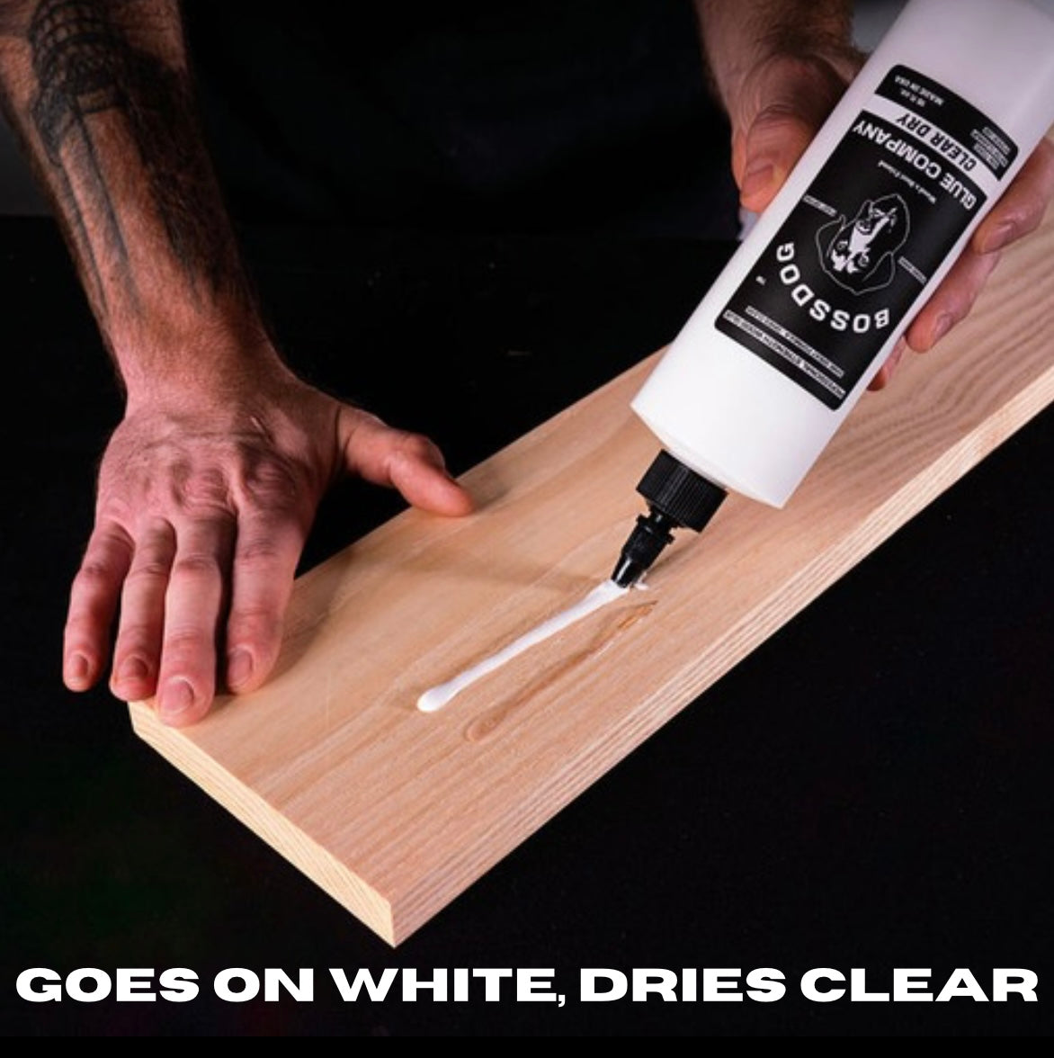 1 Gallon Clear Dry BOSSDOG Wood Glue