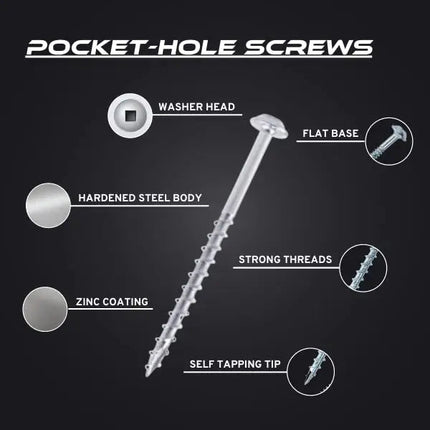 Massca M2 PRO Aluminum Pocket Hole Jig System | Bundle #6  ( Updated Triple Pilot Hole )
