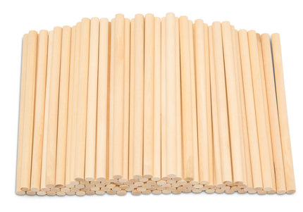 Massca 5/16" X 6" Wooden Dowel Pack of 20