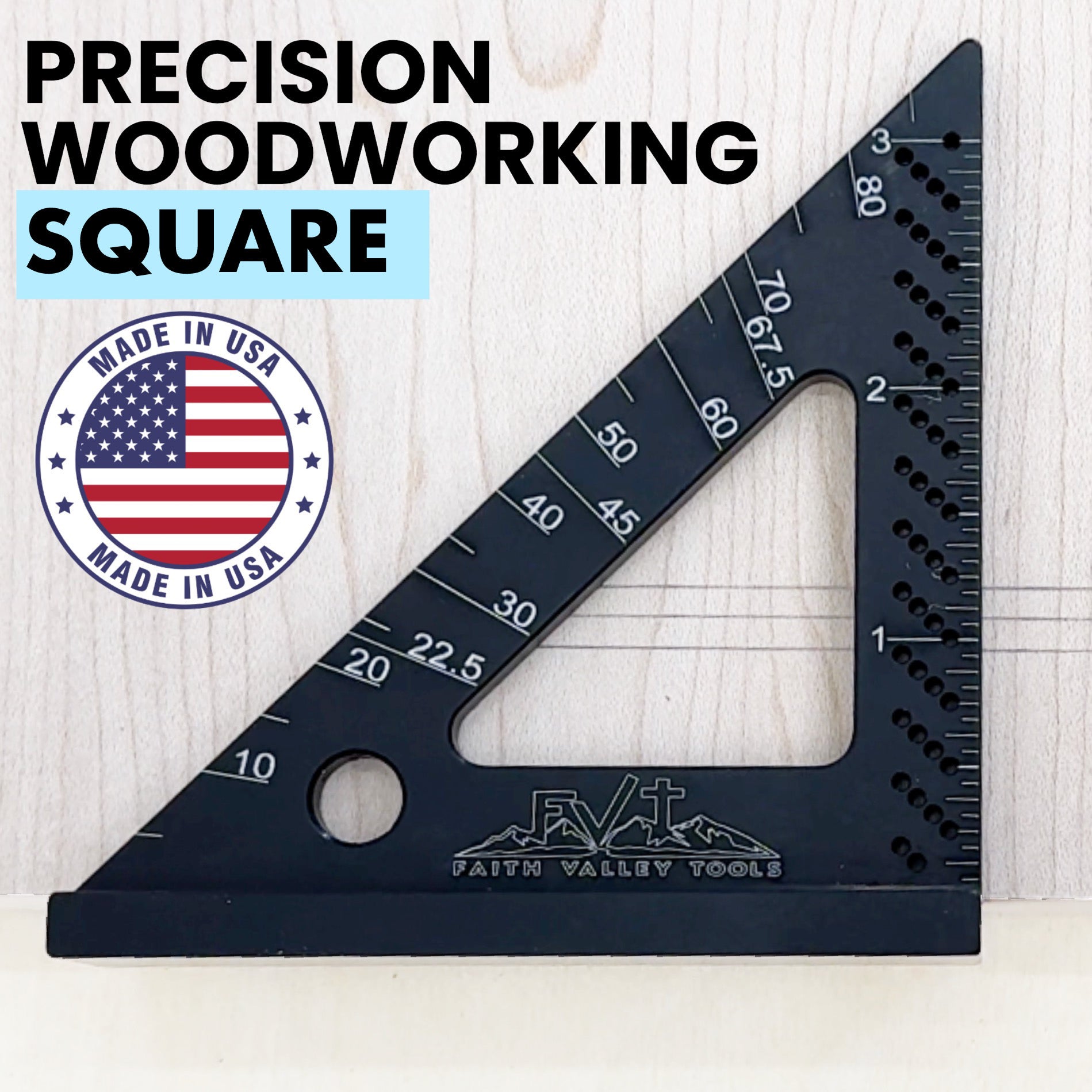 3.5" Precision Woodworking Square