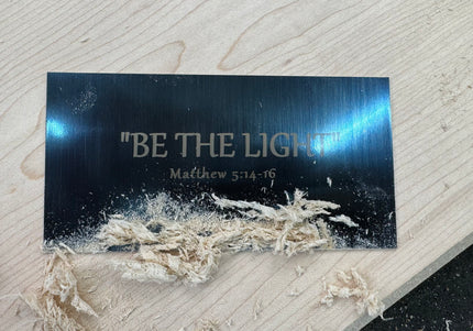 Be the Light Square Cabinet Scraper