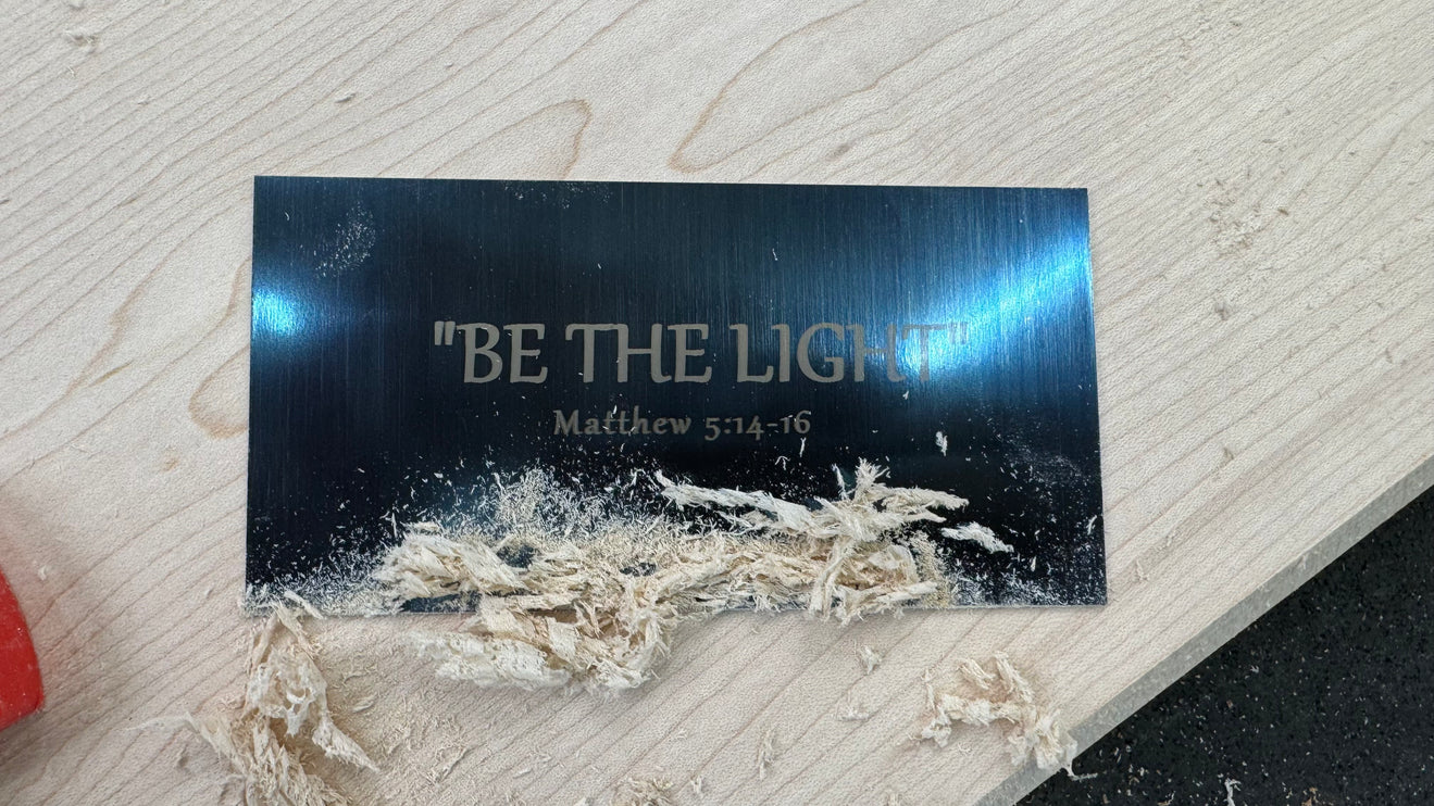 Be the Light Square Cabinet Scraper