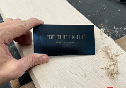 Be the Light Square Cabinet Scraper