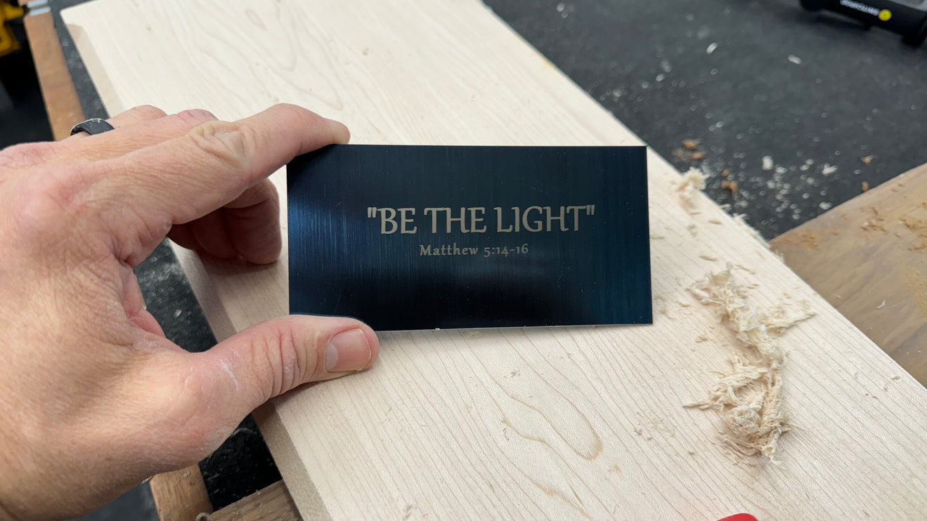 Be the Light Square Cabinet Scraper