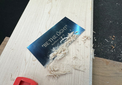 Be the Light Square Cabinet Scraper