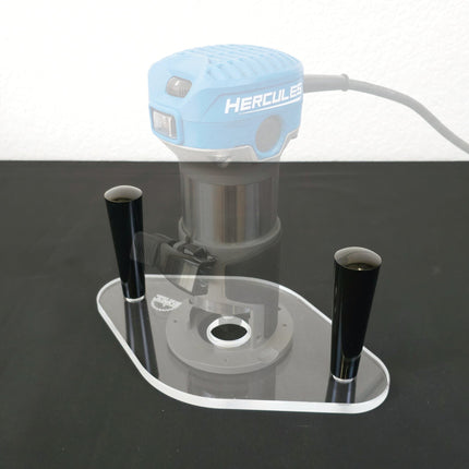 DUAL GRIP Blank Router Base Plate