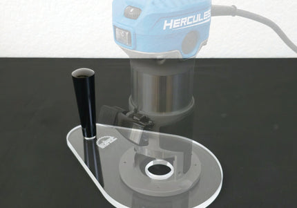 SINGLE GRIP Blank Router Base Plate
