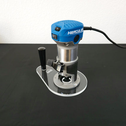 SINGLE GRIP Blank Router Base Plate