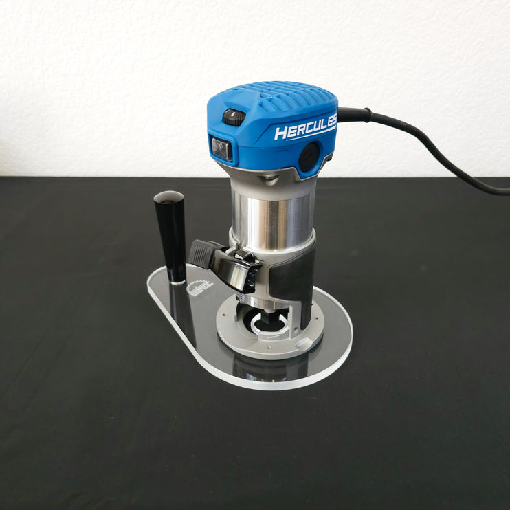 SINGLE GRIP Blank Router Base Plate