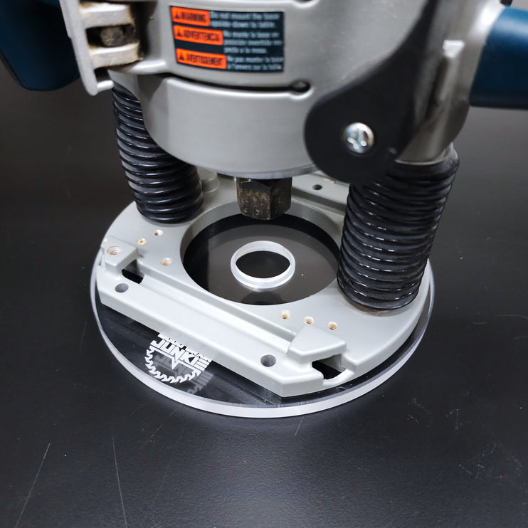 7in Round Base Plate - Bosch 1617EVS Router Plunge Base (RA1166)