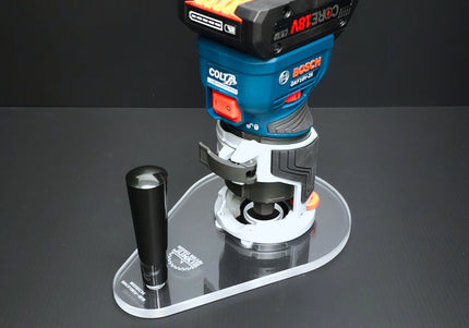 SINGLE GRIP Router Base Plate for Bosch Colt GKF18V-25