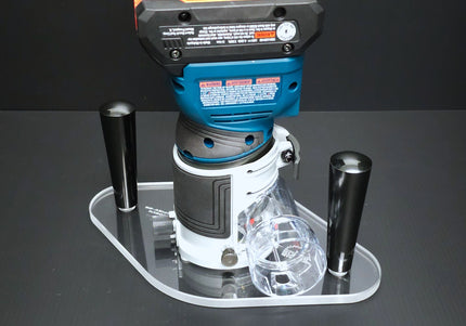 DUAL GRIP Router Base Plate for Bosch Colt GKF18V-25
