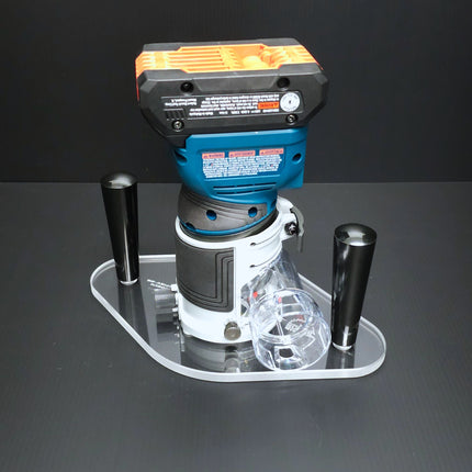 DUAL GRIP Router Base Plate for Bosch Colt GKF18V-25