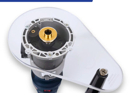 SINGLE GRIP Router Base Plate for Bosch Colt PR20EVS and GKF125CE