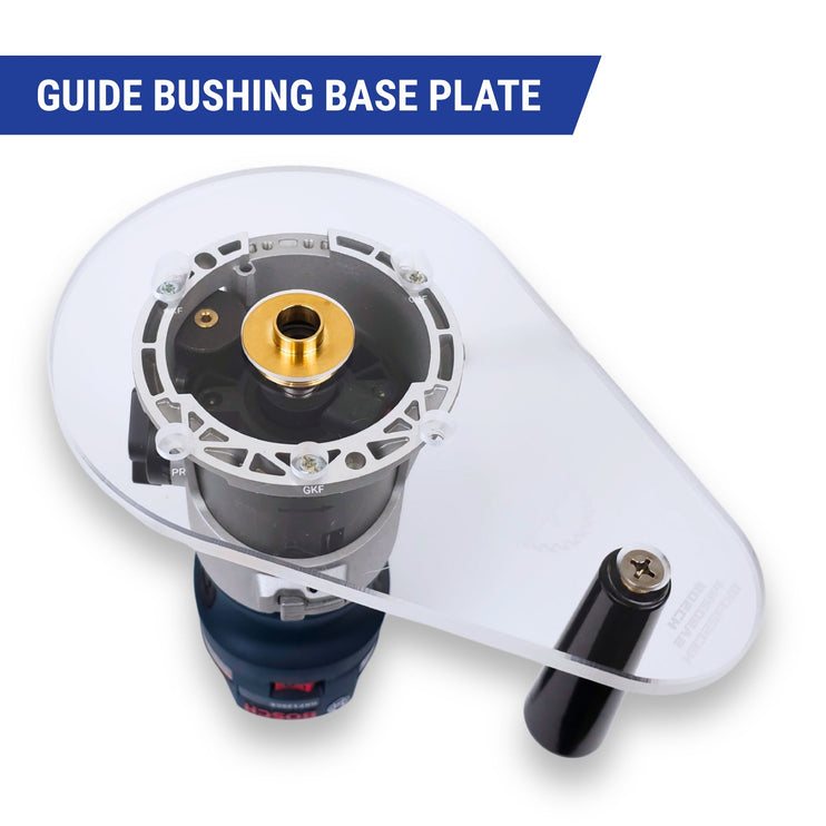 SINGLE GRIP Router Base Plate for Bosch Colt PR20EVS and GKF125CE
