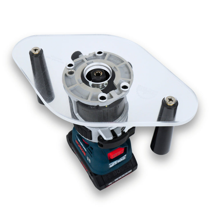 DUAL GRIP Router Base Plate for Bosch Colt GKF18V-25
