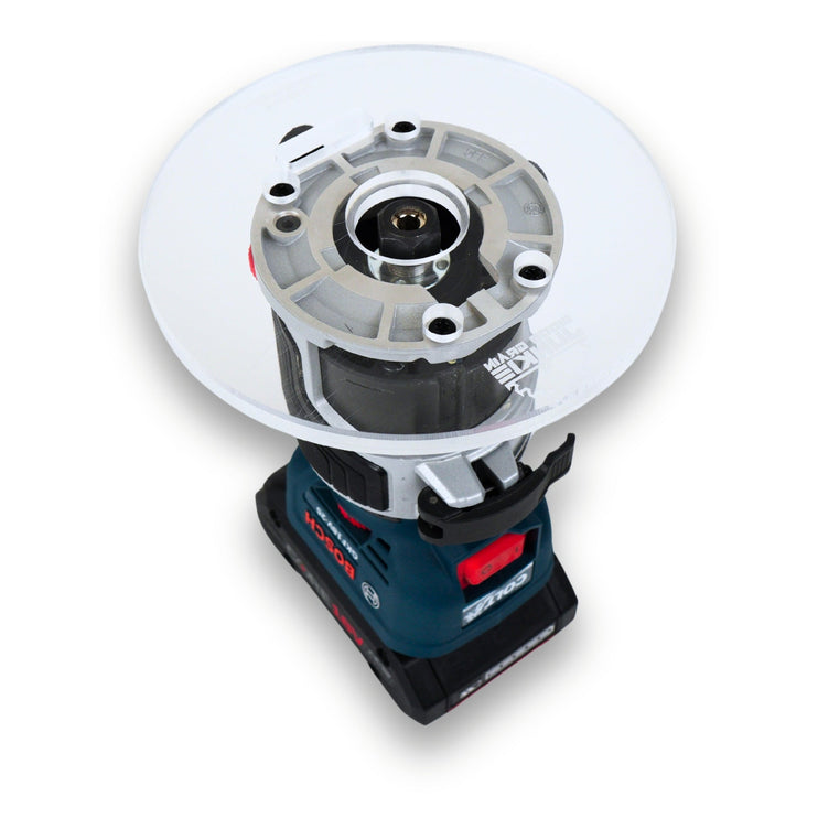 6 inch ROUND Router Base Plate for Bosch Colt GKF18V-25