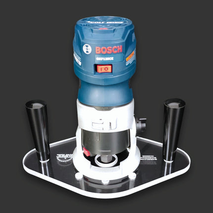 DUAL GRIP Router Base Plate for Bosch Colt PR20EVS and GKF125CE