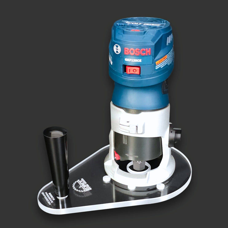 SINGLE GRIP Router Base Plate for Bosch Colt PR20EVS and GKF125CE