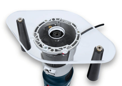 DUAL GRIP Router Base Plate for Bosch Colt PR20EVS and GKF125CE