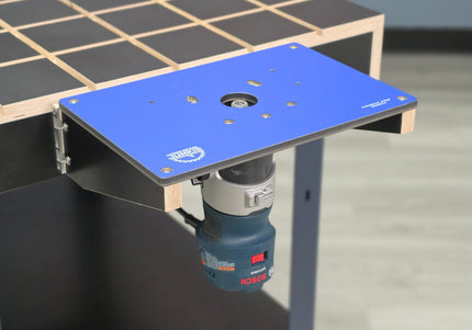 BenchMount™ Trim Router Table — Phenolic & Aluminum Build