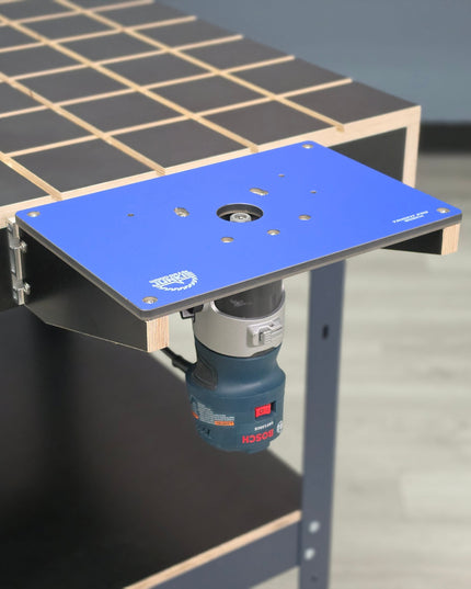 BenchMount™ Trim Router Table — Phenolic & Aluminum Build