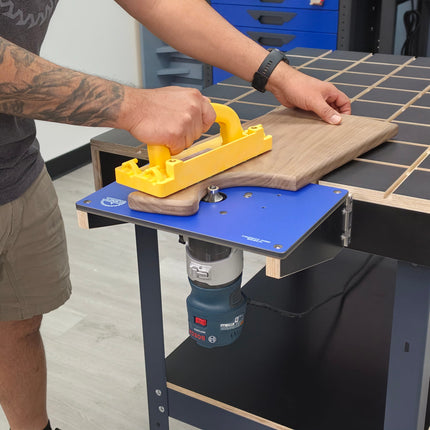 BenchMount™ Trim Router Table — Phenolic & Aluminum Build