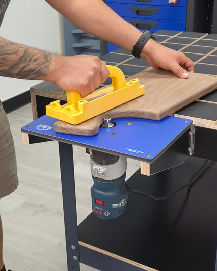 BenchMount™ Trim Router Table — Phenolic & Aluminum Build
