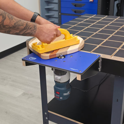 BenchMount™ Trim Router Table — Phenolic & Aluminum Build