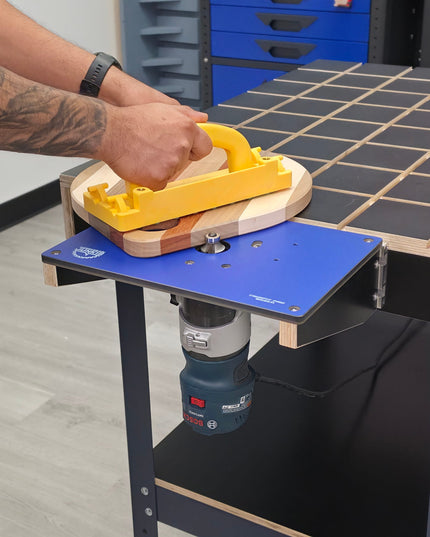 BenchMount™ Trim Router Table — Phenolic & Aluminum Build