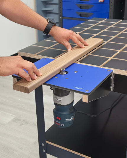 BenchMount™ Trim Router Table — Phenolic & Aluminum Build