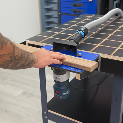 BenchMount™ Trim Router Table — Phenolic & Aluminum Build