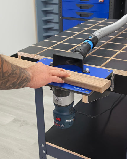 BenchMount™ Trim Router Table — Phenolic & Aluminum Build