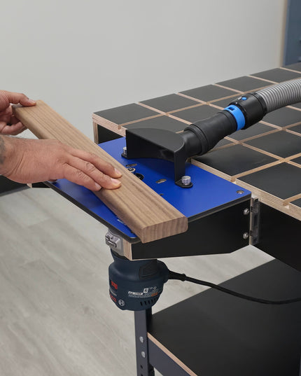 BenchMount™ Trim Router Table — Phenolic & Aluminum Build