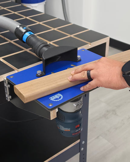 BenchMount™ Trim Router Table — Phenolic & Aluminum Build