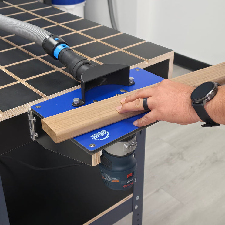 BenchMount™ Trim Router Table — Phenolic & Aluminum Build