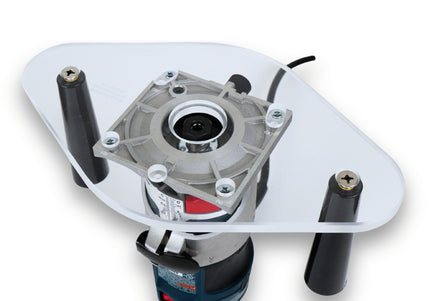 DUAL GRIP Router Base Plate for Bosch Colt PR20EVS and GKF125CE