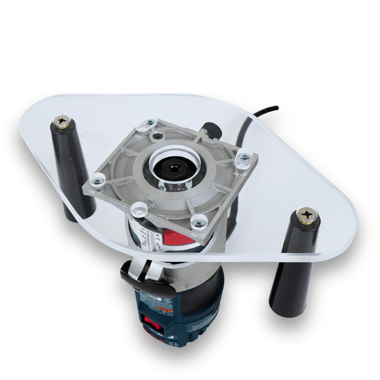 DUAL GRIP Router Base Plate for Bosch Colt PR20EVS and GKF125CE