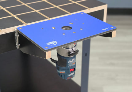BenchMount™ Trim Router Table — Phenolic & Aluminum Build
