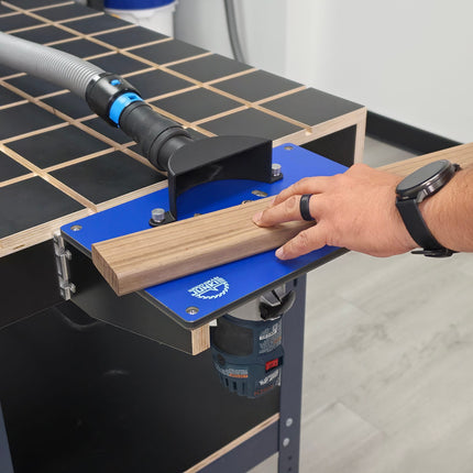 BenchMount™ Trim Router Table — Phenolic & Aluminum Build