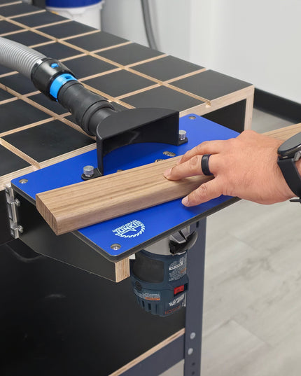 BenchMount™ Trim Router Table — Phenolic & Aluminum Build