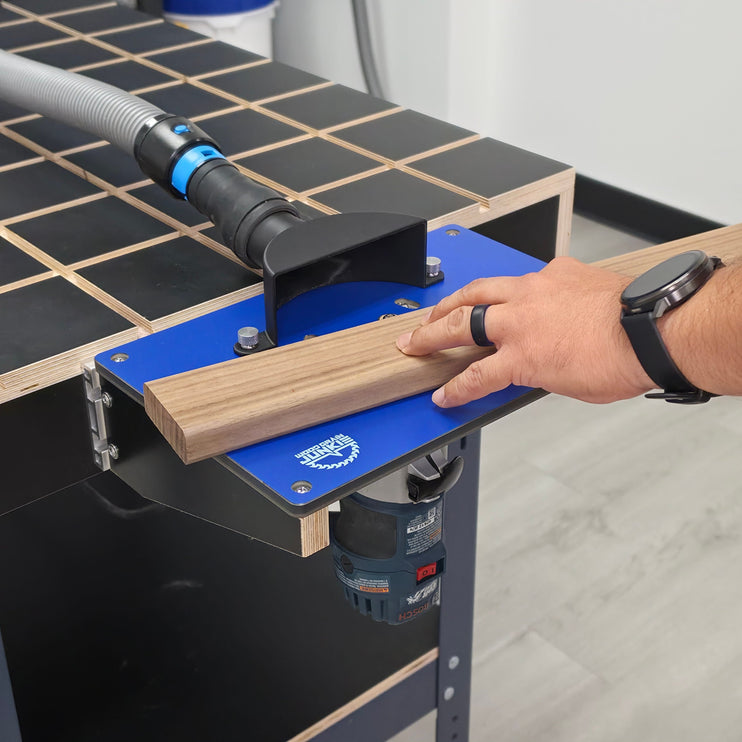 BenchMount™ Trim Router Table — Phenolic & Aluminum Build