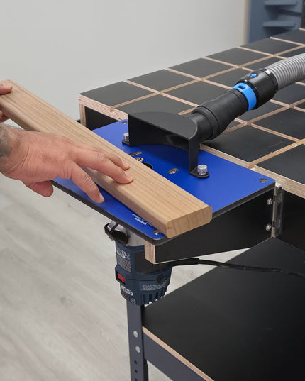 BenchMount™ Trim Router Table — Phenolic & Aluminum Build