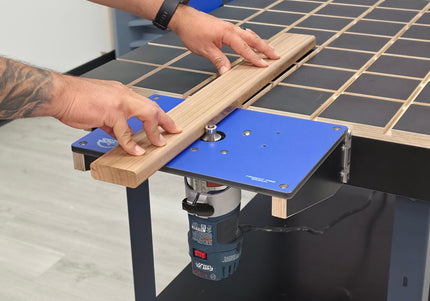 BenchMount™ Trim Router Table — Phenolic & Aluminum Build