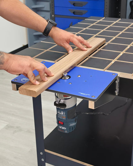 BenchMount™ Trim Router Table — Phenolic & Aluminum Build