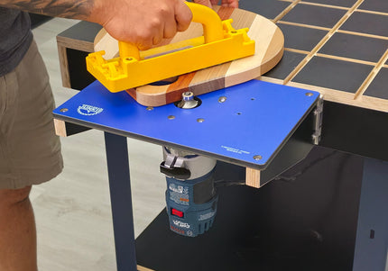 BenchMount™ Trim Router Table — Phenolic & Aluminum Build