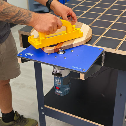 BenchMount™ Trim Router Table — Phenolic & Aluminum Build