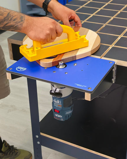 BenchMount™ Trim Router Table — Phenolic & Aluminum Build